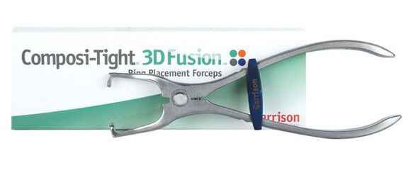 Composi-tight 3d fusion ring placement forceps