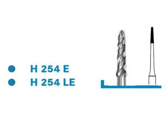 Komet fg carbide boren h254e/012