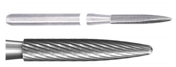 Komet fg carbide boren h48luf/012