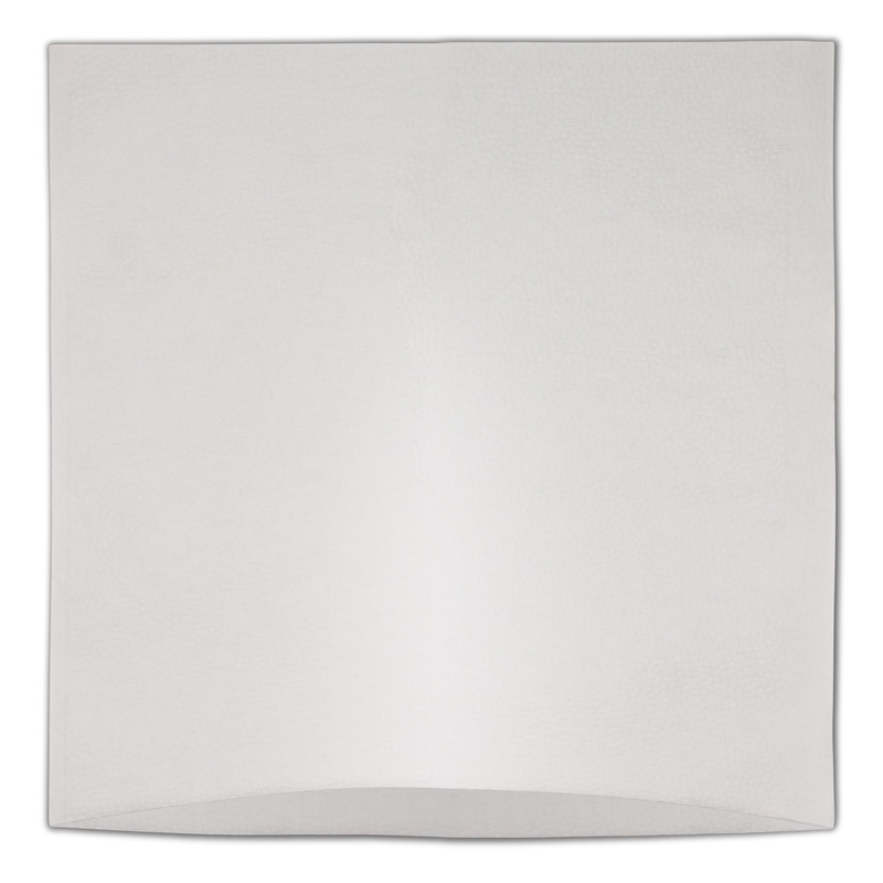 Hoofdsteunzakken 25x25cm wit (tissue + pe)