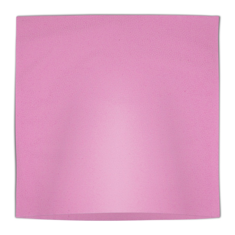 Hoofdsteunzakken 25x25cm pink (tissue + pe)