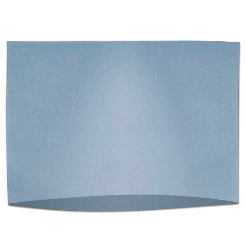 Hoofdsteunzakken 25x33cm blauw (tissue + pe)