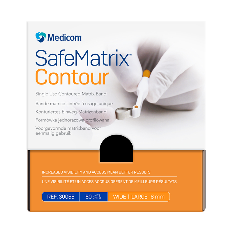 Safematrix contour wide 6,0 mm oranje