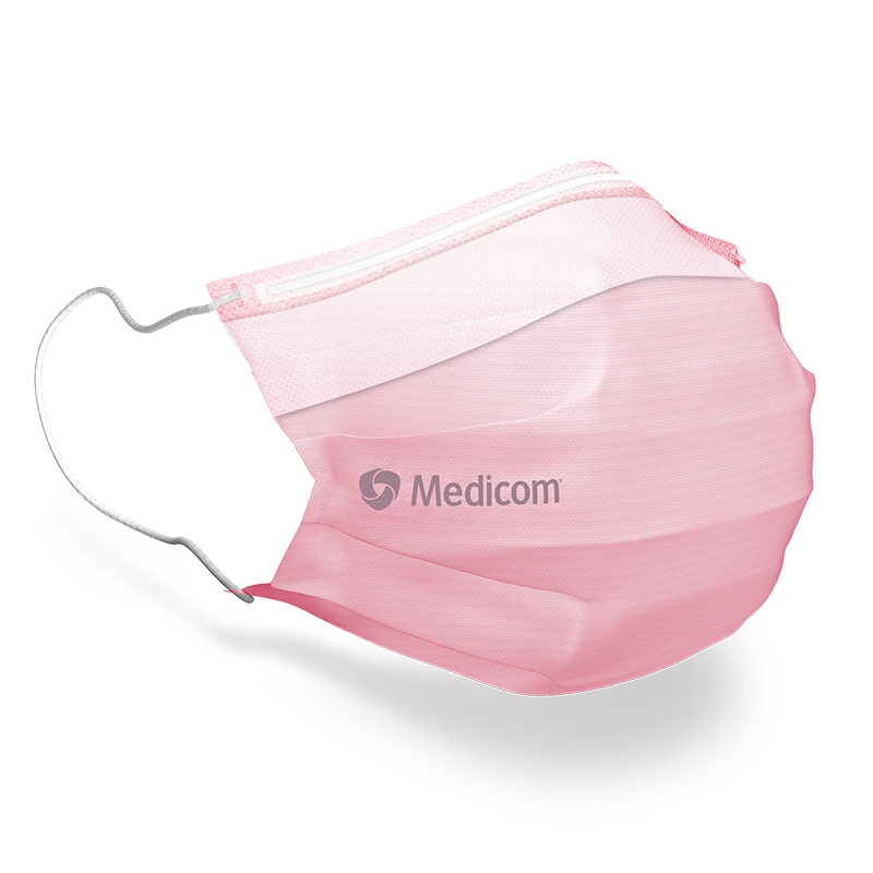 Safemask sofskin fog-free maskers roze iir el.