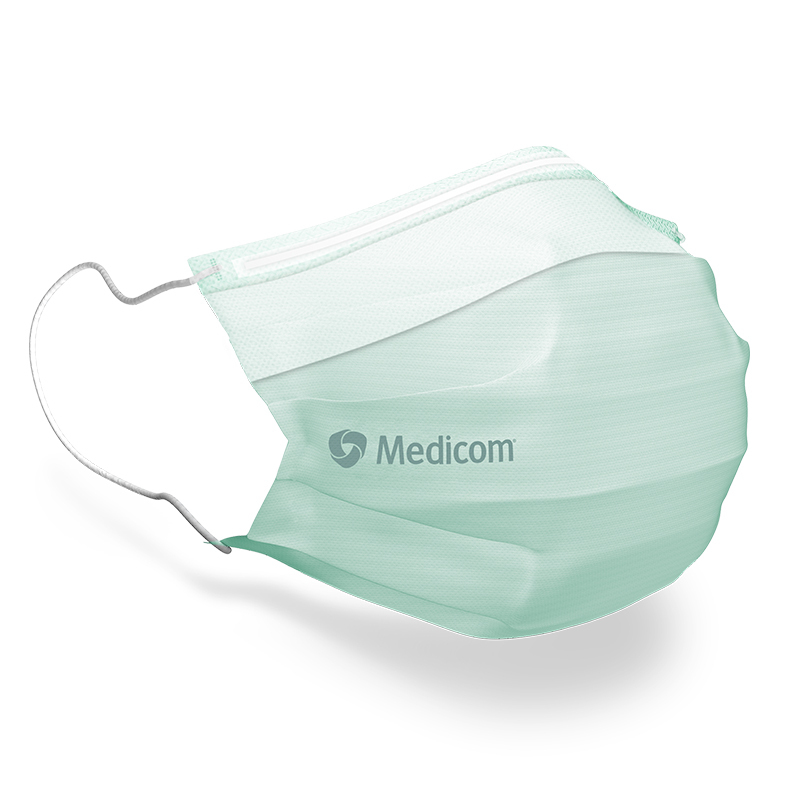 Safemask sofskin fog-free maskers groen iir el.