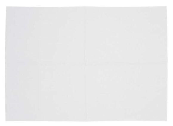 Dry-back dental bibs servetten dispenser wit