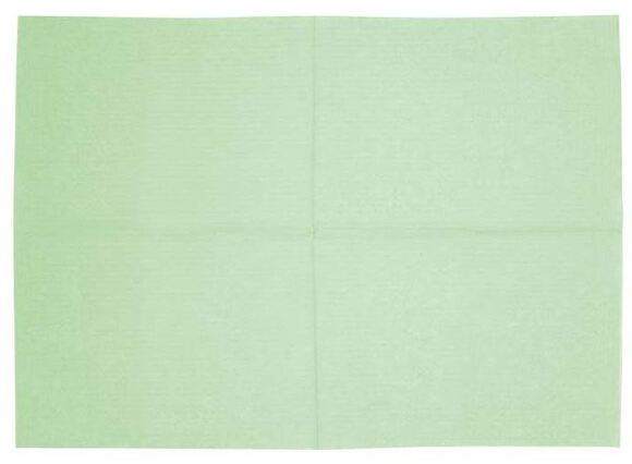 Dry-back dental bibs servetten dispenser groen