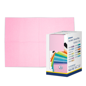 dry-back dental bibs servetten dispenser dustyrose