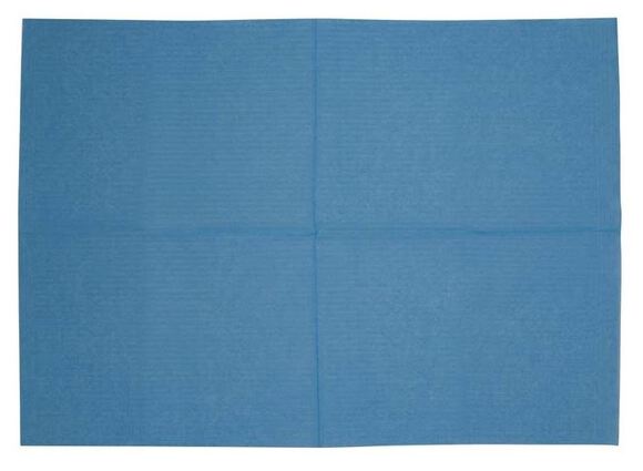 Dry-back dental bibs servetten dispenser d.blauw