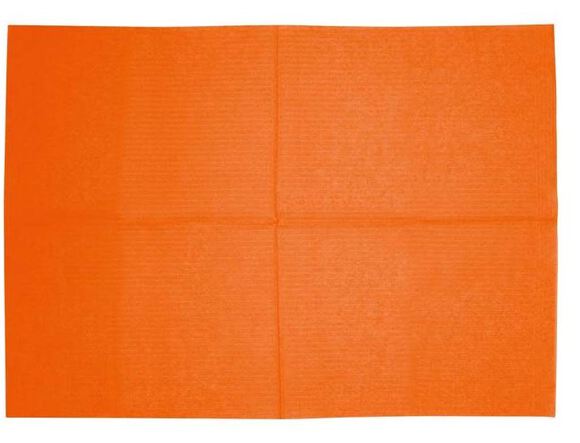 Dry-back dental bibs servetten dispenser oranje