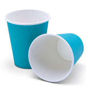 drinkbekers papier 180 ml blauw