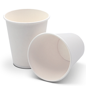 drinkbekers papier 180 ml wit