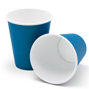 drinkbekers papier 180 ml donkerblauw