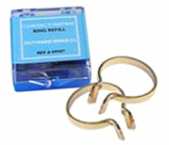 Contact matrix, mesiaal/outward rings