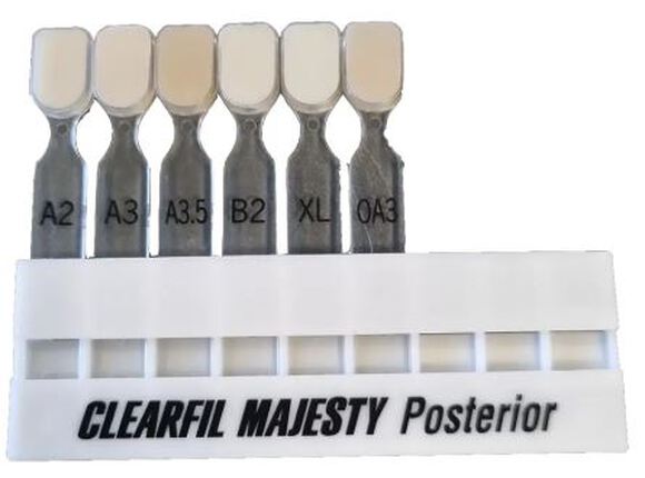 Clearfil majesty posterior kleurenring