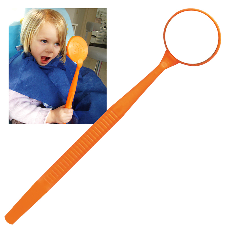 Zirc mega spiegel neon oranje