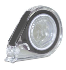 zirc e-z id tape grijs rol met dispenser