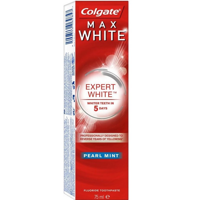 Colgate max white expert tandpasta