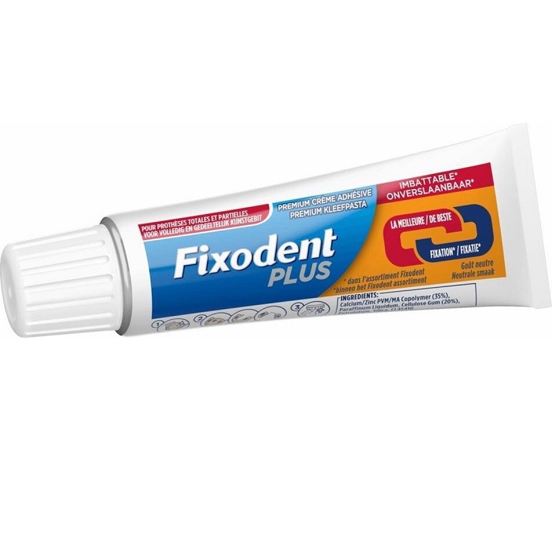 Fixodent kleefpasta plus dual power