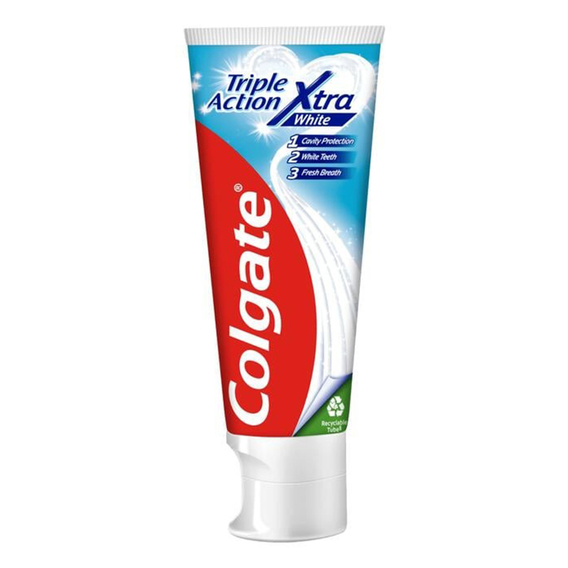 Colgate tandpasta triple action whitening