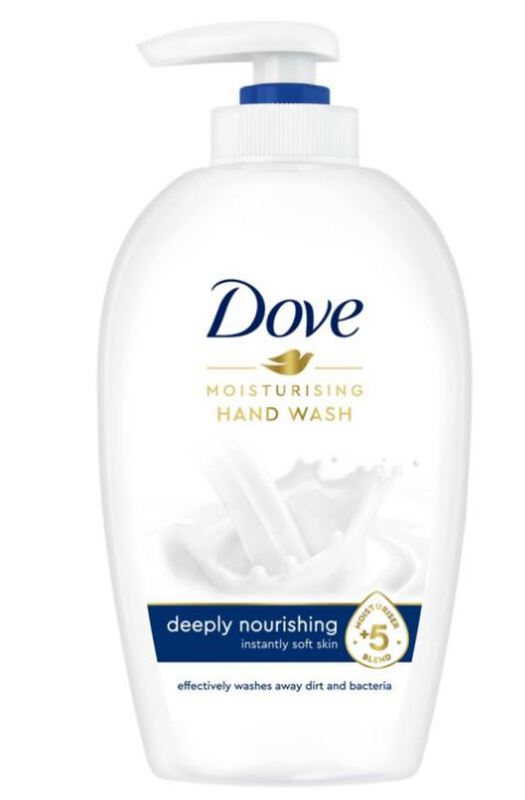 Dove zeeppomp beauty cream wash handzeep