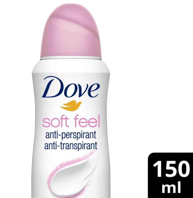 Dove women deodorant spray anti-transp. soft feel