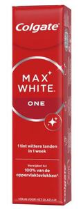 colgate max white one whitening tandpasta