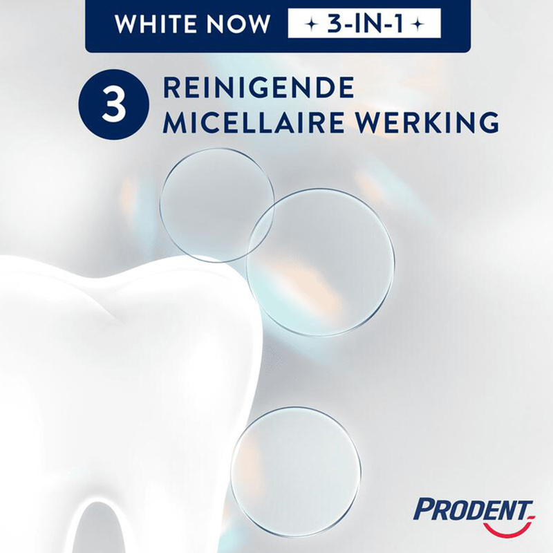 Prodent tandpasta white now 3-in-1