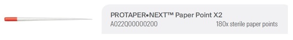 Protaper next paper points x2 a022q
