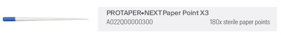 Protaper next paper points x3 a022q
