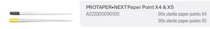 protaper next paper points x4-x5 a022q