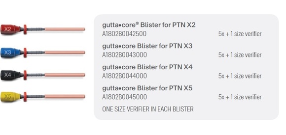 Guttacore voor protaper next x4 a1803b
