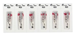 vdw reciproc blue paper points r25 (rood) 29mm