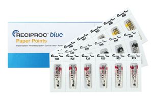 vdw reciproc blue paper points assorted 29mm