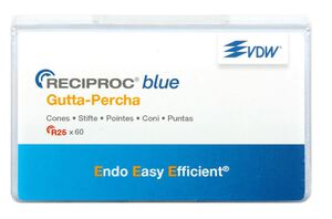 vdw reciproc blue gutta-percha r25 (rood) 28mm