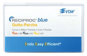 vdw reciproc blue gutta-percha assorted 28mm