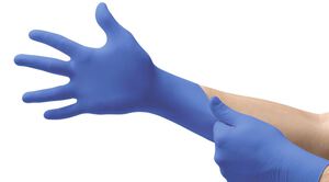 micro-touch nitrile accelerator free blauw x-small