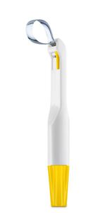 pro-matrix narrow geel / 4,5mm smalle gebogen band