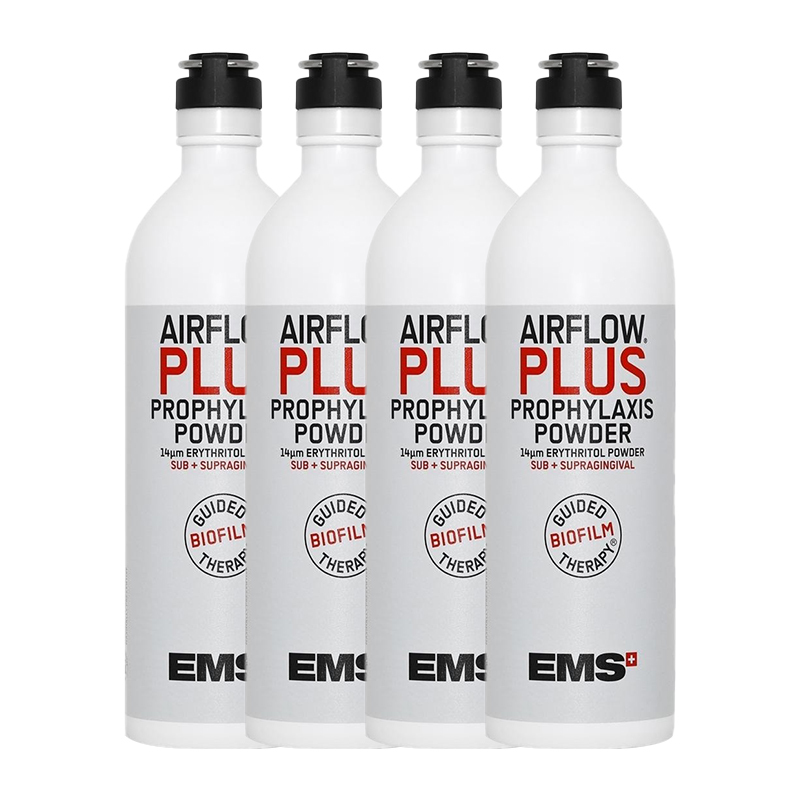 Airflow plus poeder aluminium flessen