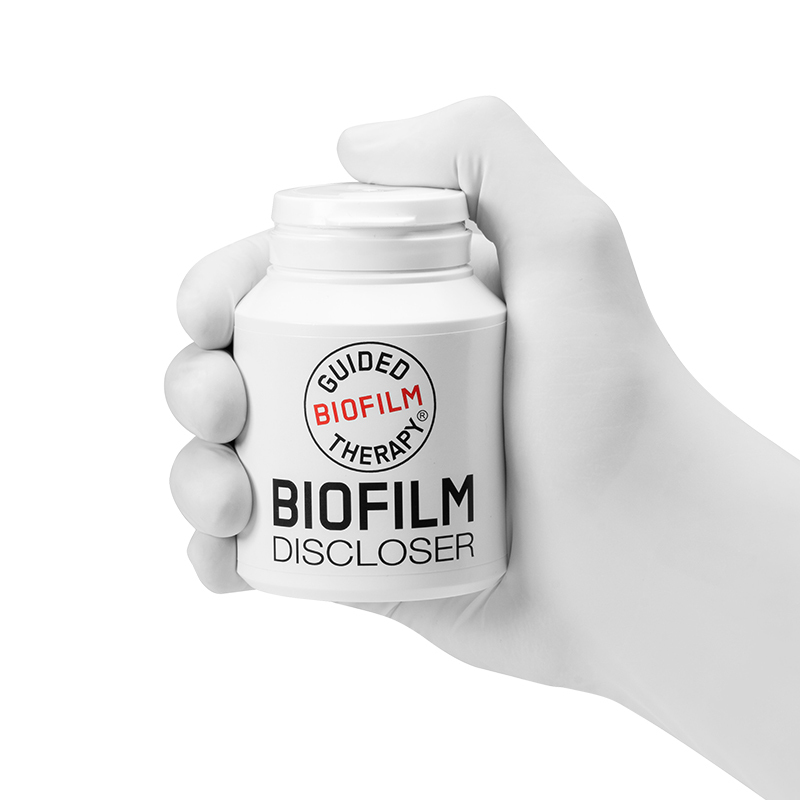 Biofilm discloser / disclosing pellets