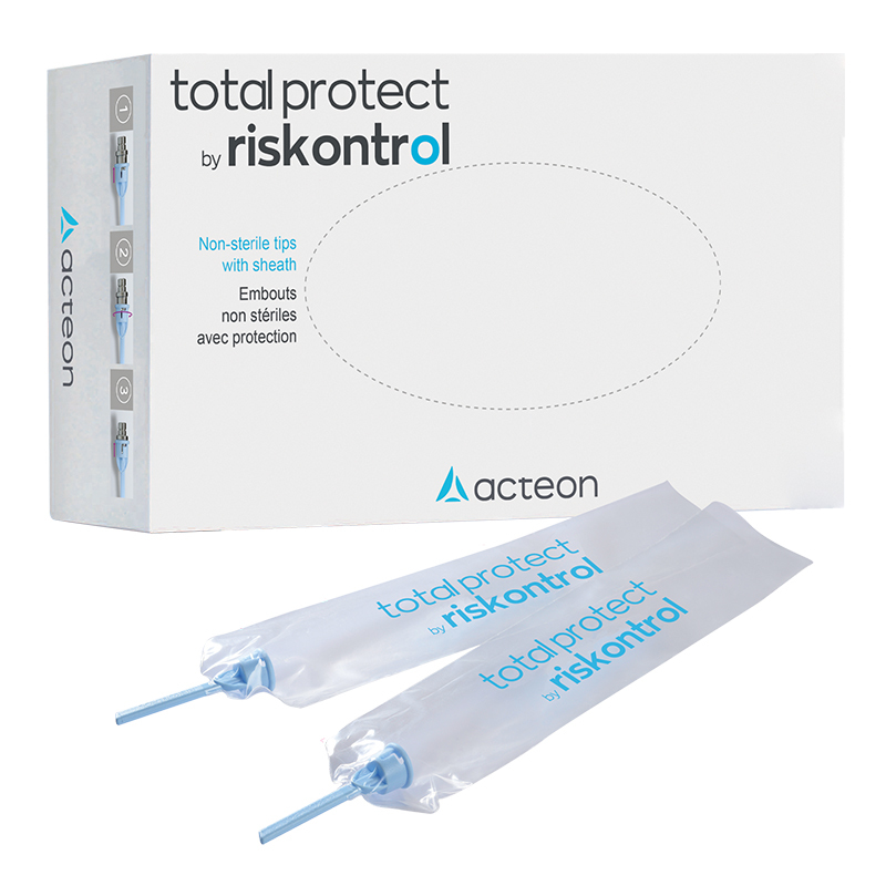 Riskontrol total protec tips wit + plastic sleeve