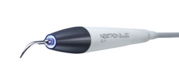 Newtron slim b. led handstuk met blauwe led ring