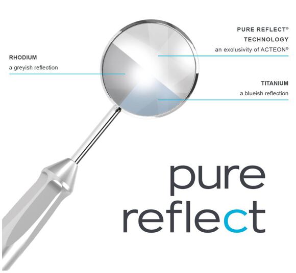 Pure reflect mondspiegels plan ss nr. 5 / 24mm