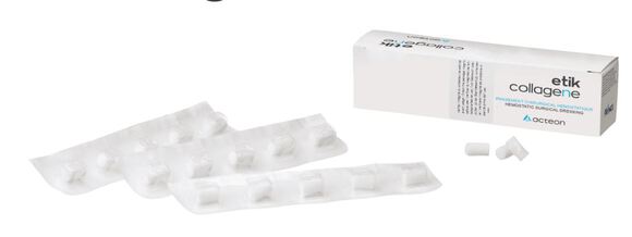 Etik collagene / hemostatic surgical dressing