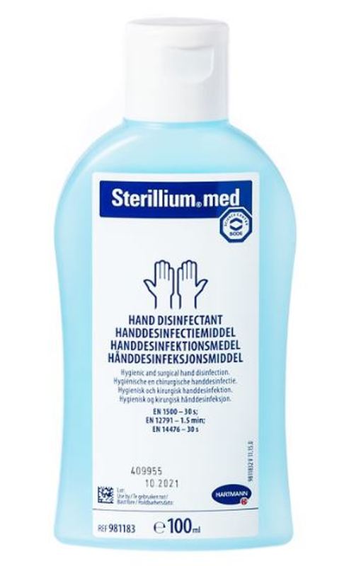 Sterillium med handdesinfectie