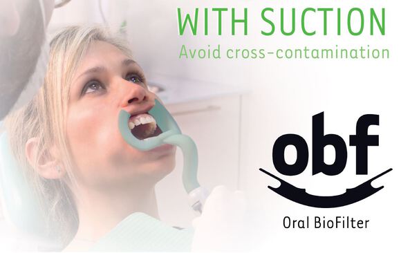Oral biofilter met afzuiging test box