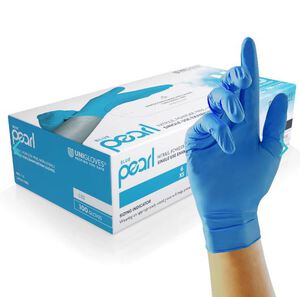 nitrile handschoenen blauw pearl x-large