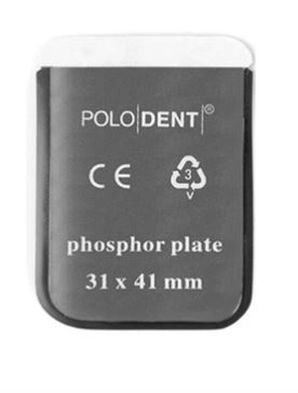 Polodent fosforplaat hoesjes grootte 2 / 31x41mm