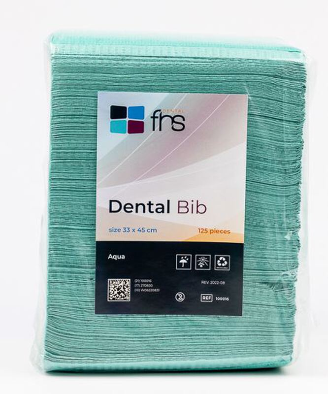 Fhs patienten servetten 33x45cm aqua