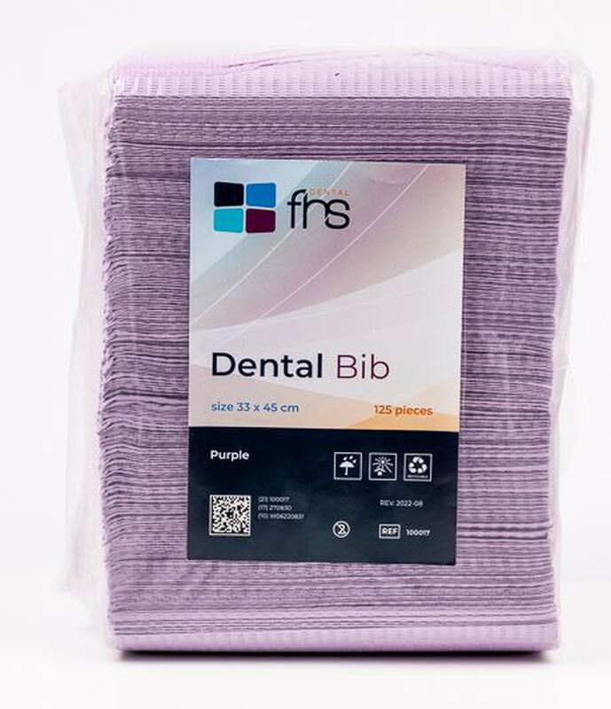 Fhs patienten servetten 33x45cm paars